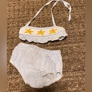 Smocked starfish bikini 3m